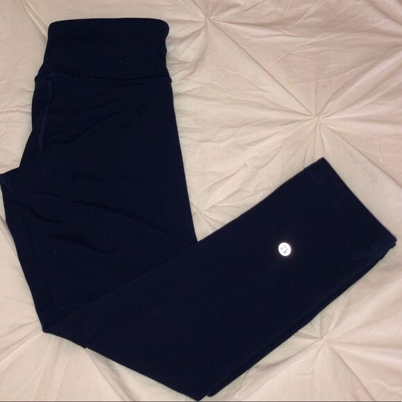 🍋Lululemon Cropped Reversible Leggings - Picture 5 of 7